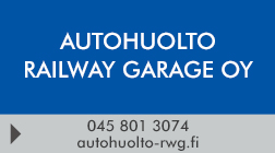 Autohuolto Railway Garage Oy logo